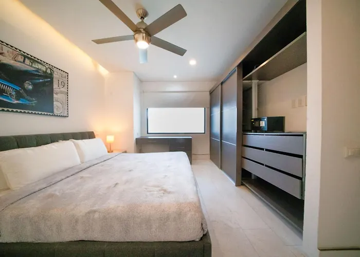 1br On Calle 38 - Pet Friendly, Pools & Gym * Playa del Carmen