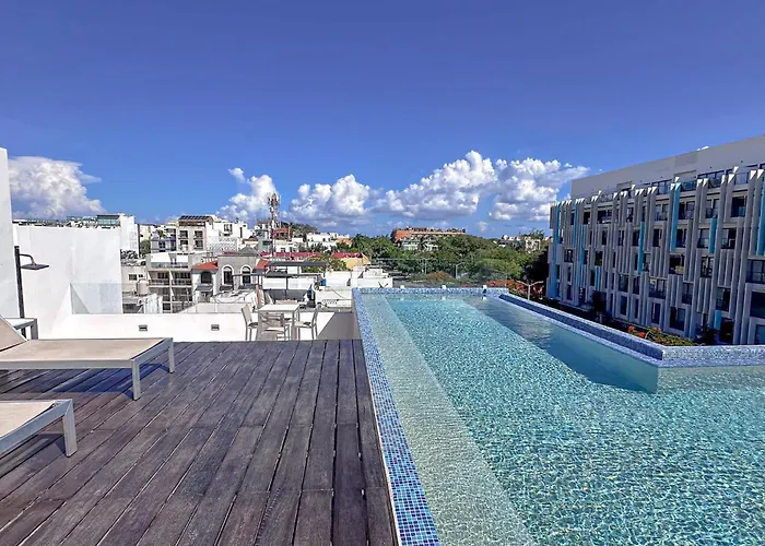 Apartamento 1br On Calle 38 - Pet Friendly, Pools & Gym Playa del Carmen
